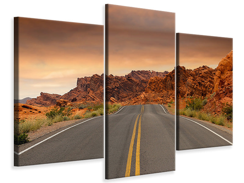 modern-4-piece-canvas-print-the-street