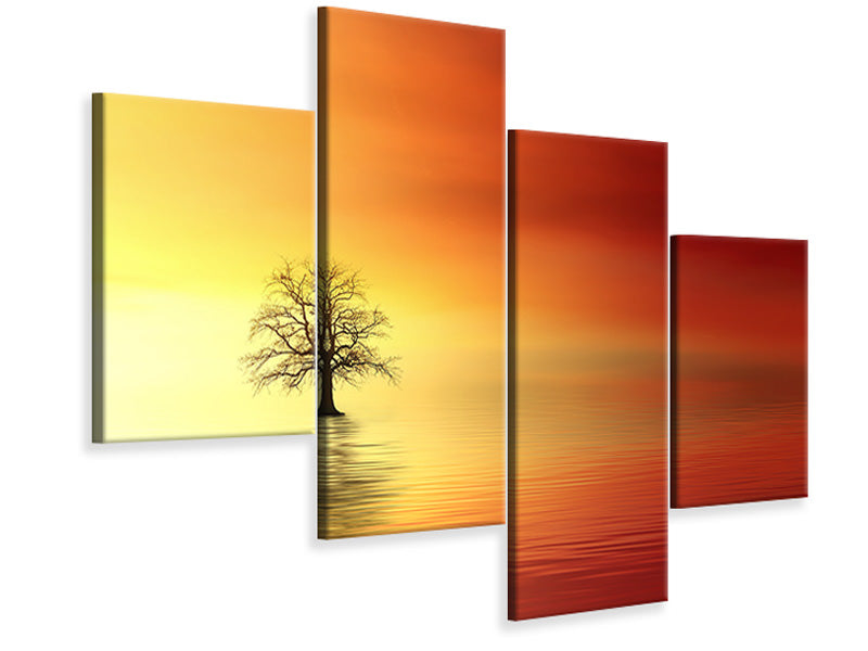 modern-3-piece-canvas-print-the-tree-in-the-water
