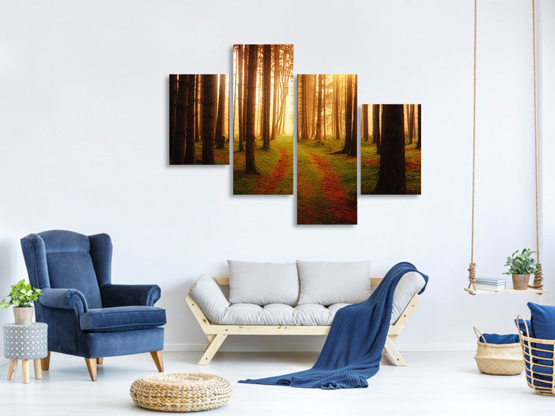 5-piece-canvas-print-the-unknown-way