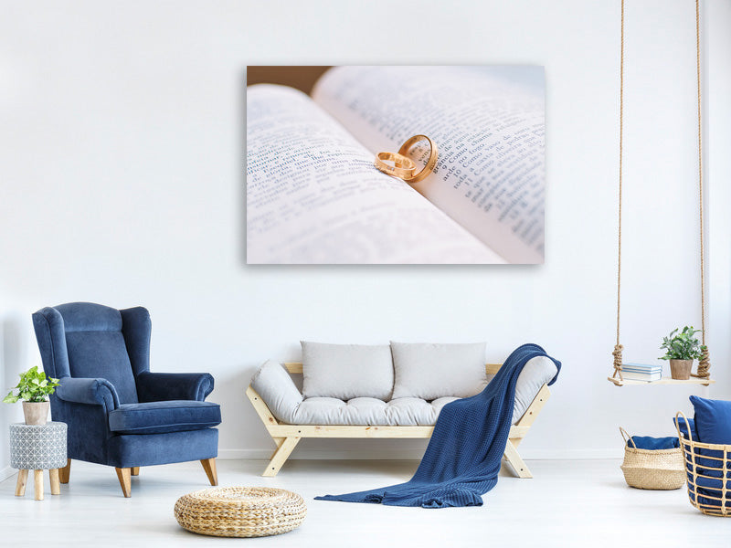 panoramic-canvas-print-the-wedding-rings