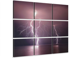4-piece-canvas-print-thunderbolt-over-the-sea
