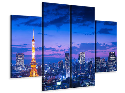 3-piece-canvas-print-tokyo-night-view