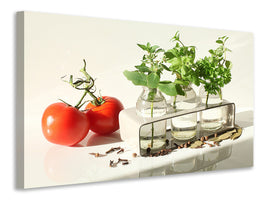modern-4-piece-canvas-print-tomatoes-and-herbs