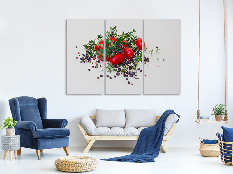 modern-4-piece-canvas-print-tomatoes-and-thyme