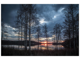 3-piece-canvas-print-trees-at-the-lake