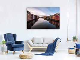 4-piece-canvas-print-trondheim-norway