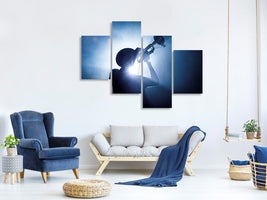4-piece-canvas-print-trumpet-player