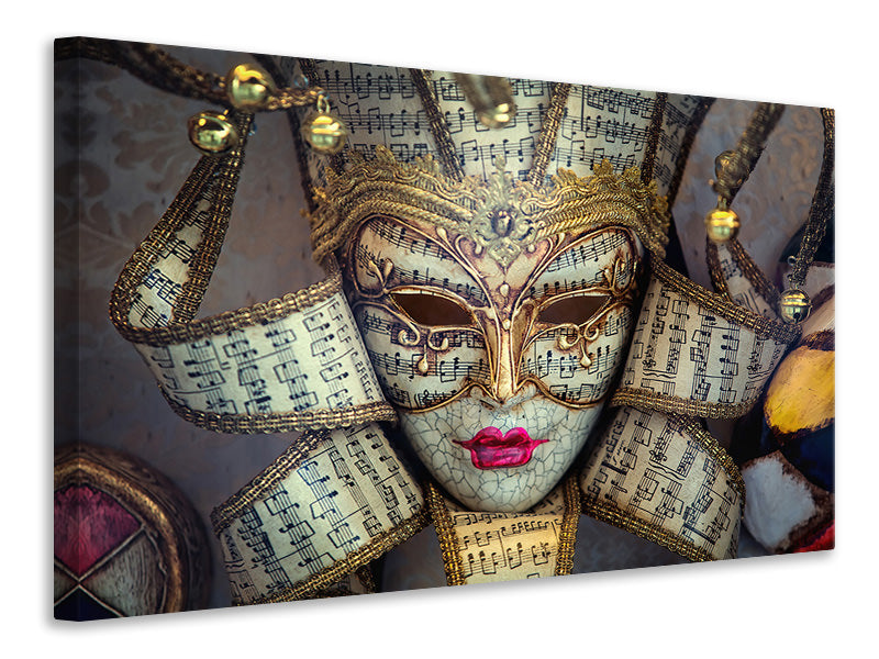 5-piece-canvas-print-venetian-mask