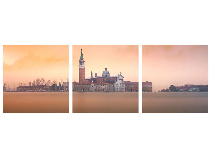 3-piece-canvas-print-venice-pink-sunrise