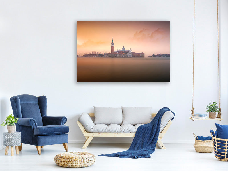 modern-4-piece-canvas-print-venice-pink-sunrise