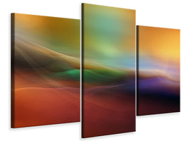 panoramic-3-piece-canvas-print-watercolor-lines