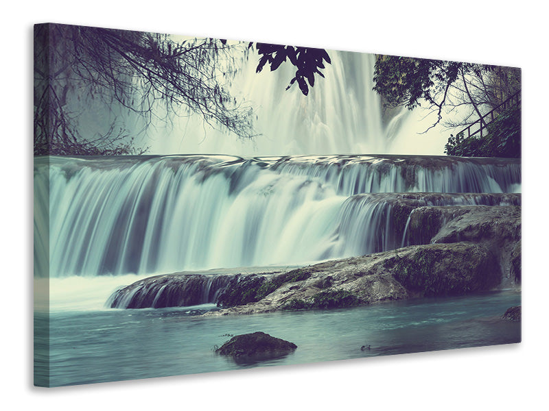panoramic-canvas-print-waterfall-mexico