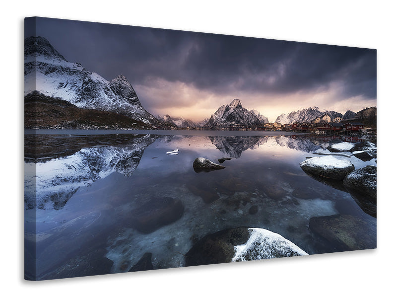 5-piece-canvas-print-winter-light