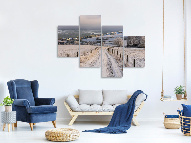 modern-3-piece-canvas-print-winter-wonderland