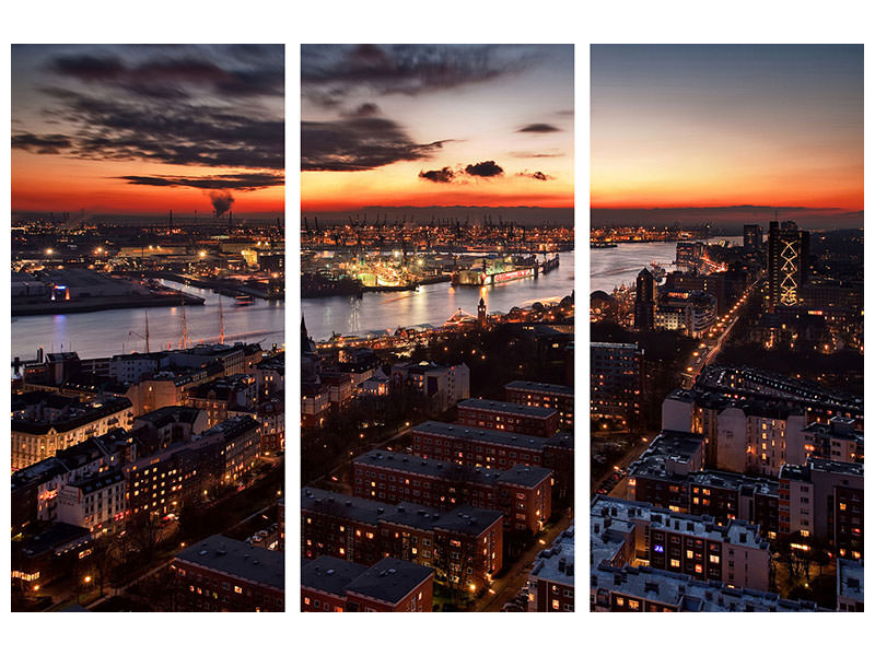 modern-4-piece-canvas-print-wintersunset