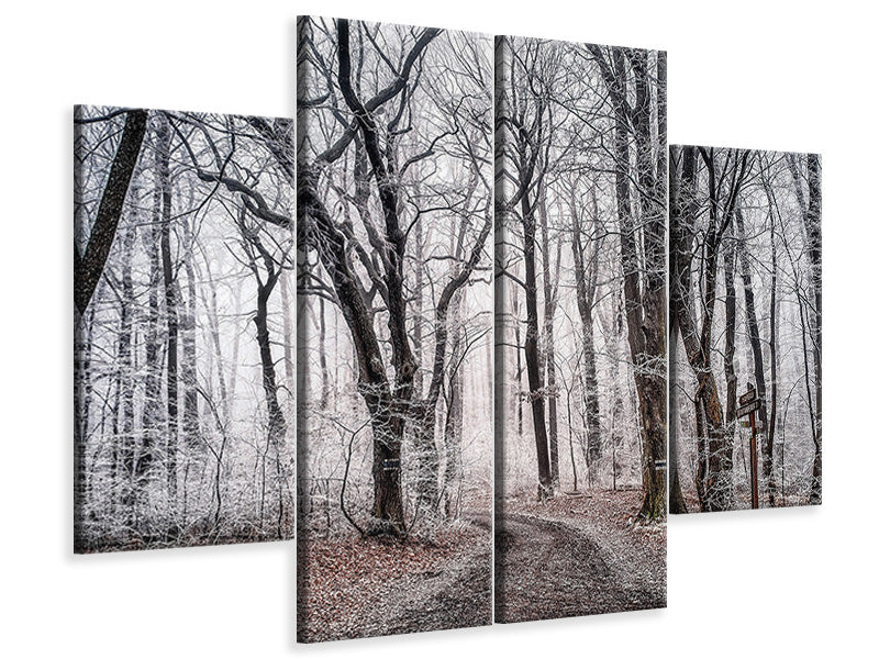 3-piece-canvas-print-wintry-forest