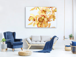 4-piece-canvas-print-yellow-orchid