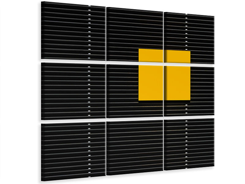 4-piece-canvas-print-yellow-square