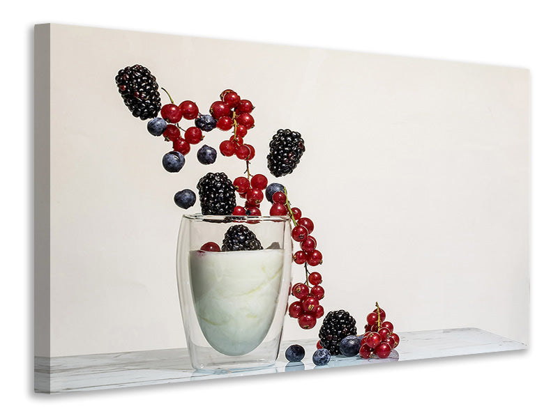 3-piece-canvas-print-yogurt-with-berries