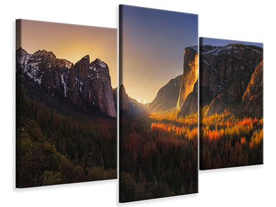 modern-4-piece-canvas-print-yosemite-firefall