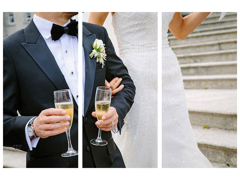 3-piece-canvas-print-champagne-for-the-wedding