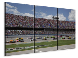 3-piece-canvas-print-in-nascar