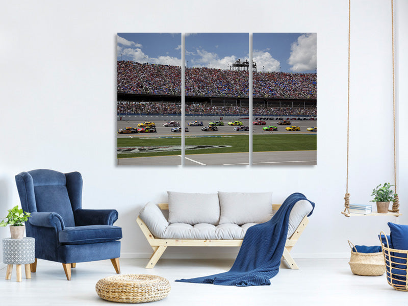 3-piece-canvas-print-in-nascar