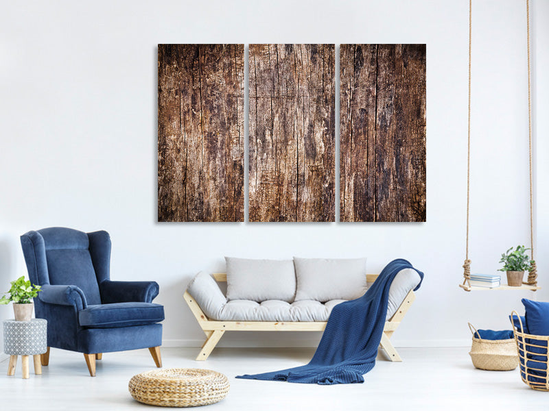 3-piece-canvas-print-retro-wood