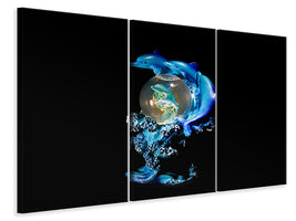 3-piece-canvas-print-the-world-of-dolphins