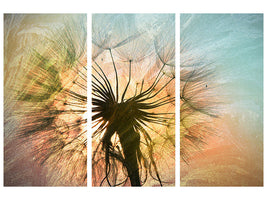 3-piece-canvas-print-xxl-dandelion