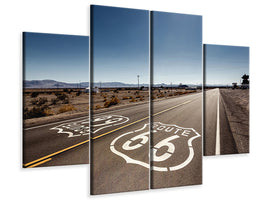 4-piece-canvas-print-66-route