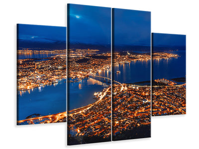 4-piece-canvas-print-arctic-twilight