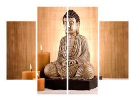 4-piece-canvas-print-buddha-in-meditation