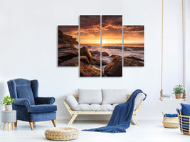 4-piece-canvas-print-cape-solander