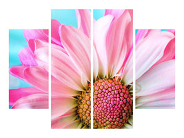 4-piece-canvas-print-colored-flower