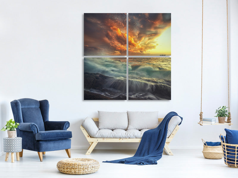 4-piece-canvas-print-delirium-with-colors