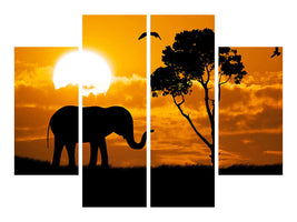 4-piece-canvas-print-dreamy-africa