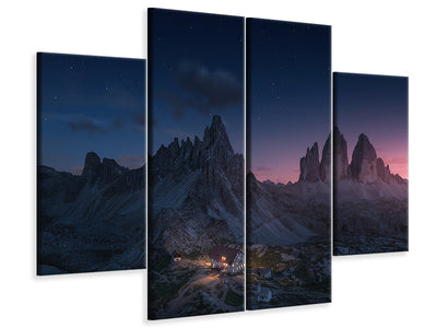 4-piece-canvas-print-drei-zinnen