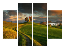 4-piece-canvas-print-evening-light-ii