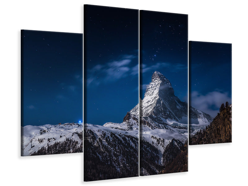 4-piece-canvas-print-full-moon-at-matterhorn
