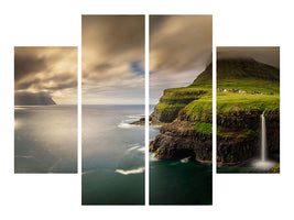 4-piece-canvas-print-gasadalur-and-mykines