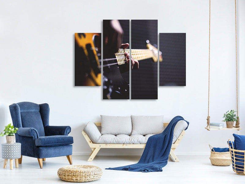 4-piece-canvas-print-guitar-player