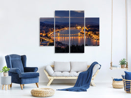 4-piece-canvas-print-panorama-of-budapest