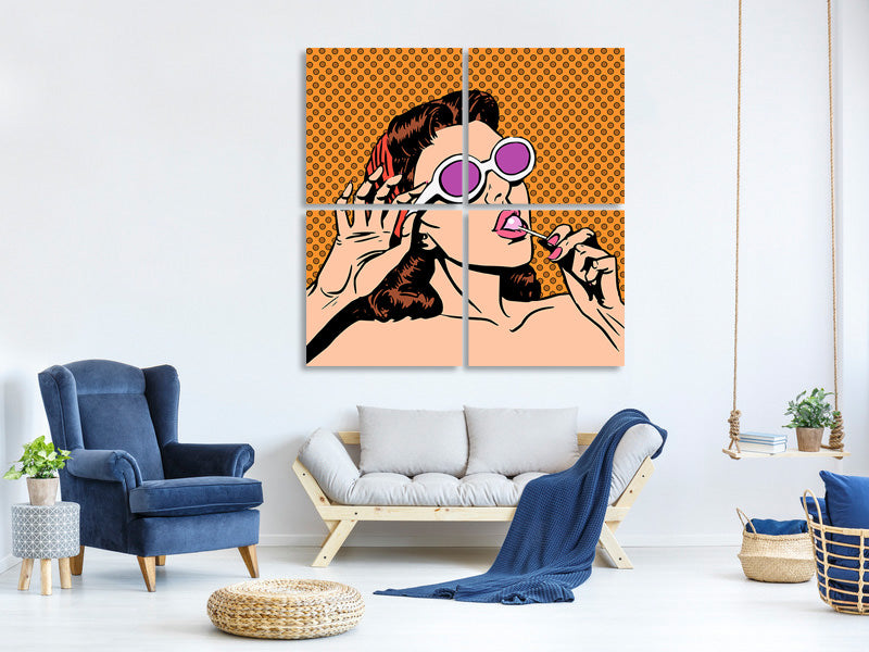 4-piece-canvas-print-pop-art-lollipop