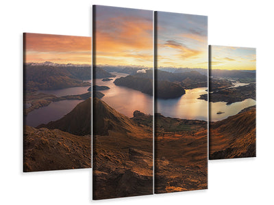 4-piece-canvas-print-roys-peak-panorama-view