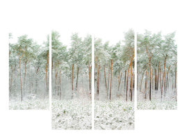 4-piece-canvas-print-snow-world