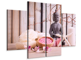 4-piece-canvas-print-spa-buddha