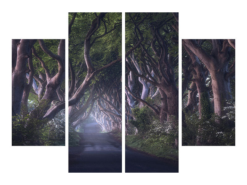 4-piece-canvas-print-the-dark-hedges