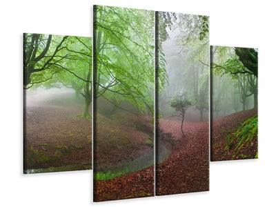 4-piece-canvas-print-the-forest-maravillador-iii