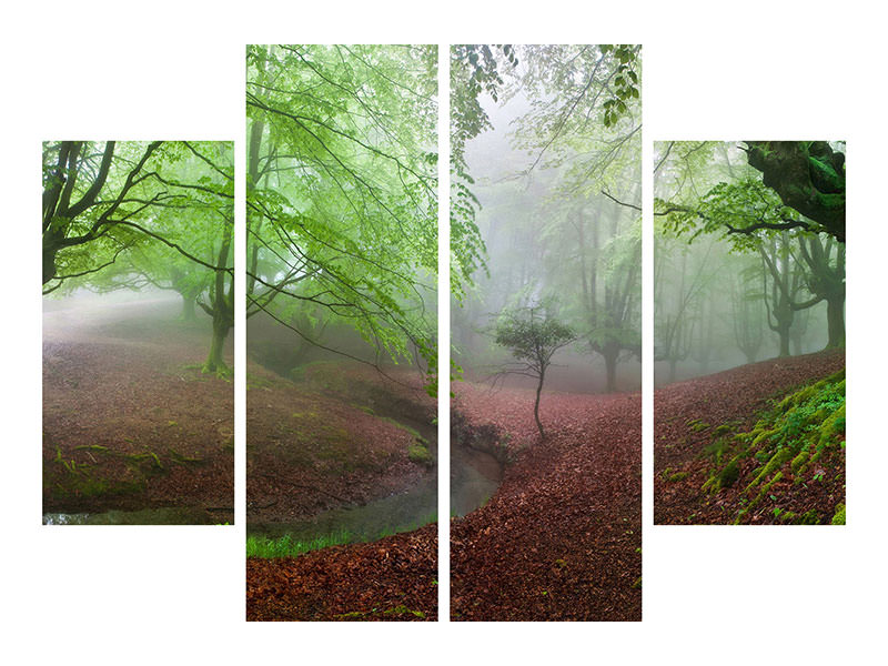 4-piece-canvas-print-the-forest-maravillador-iii